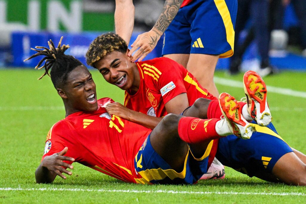 Nico Williams y Lamine Yamal