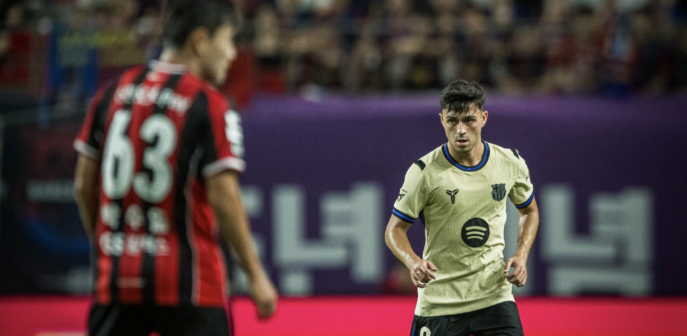 Pedri Barça Pedri en la victoria del Barça ante el FC Seoul en su segundo partido de pretemporada