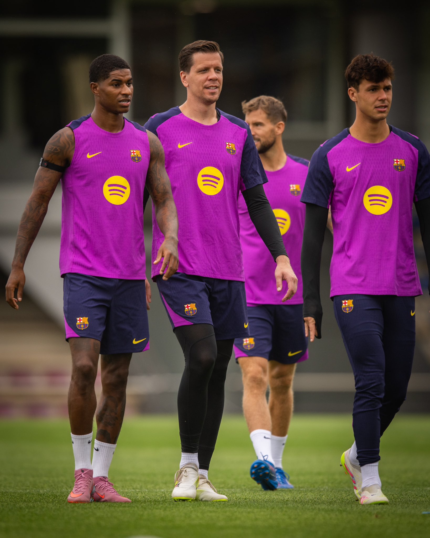 Rashford entrenando