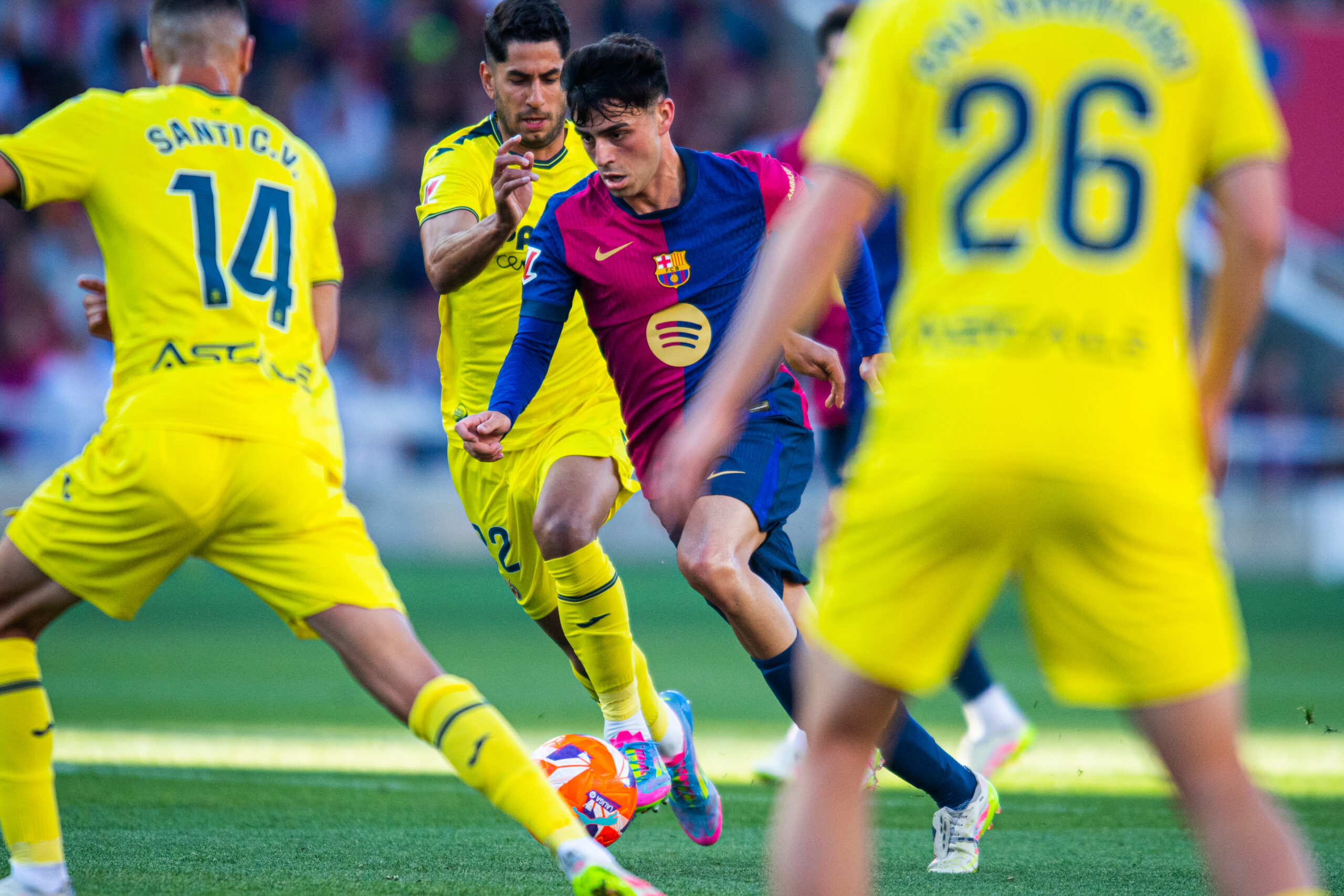 Pedri vs Villarreal