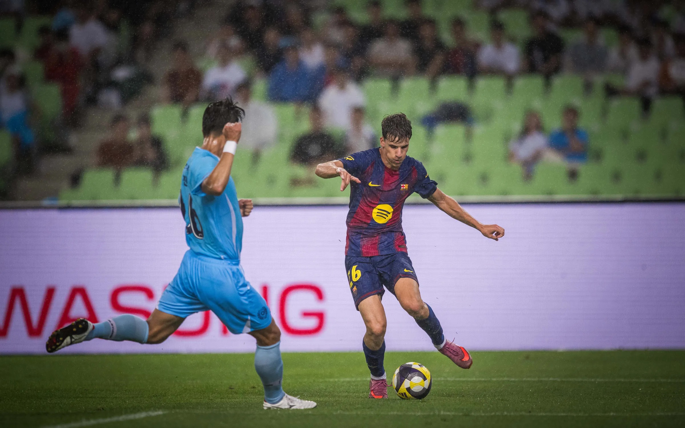 Jofre Torrents con el FC Barcelona. Jofre Torrents.
