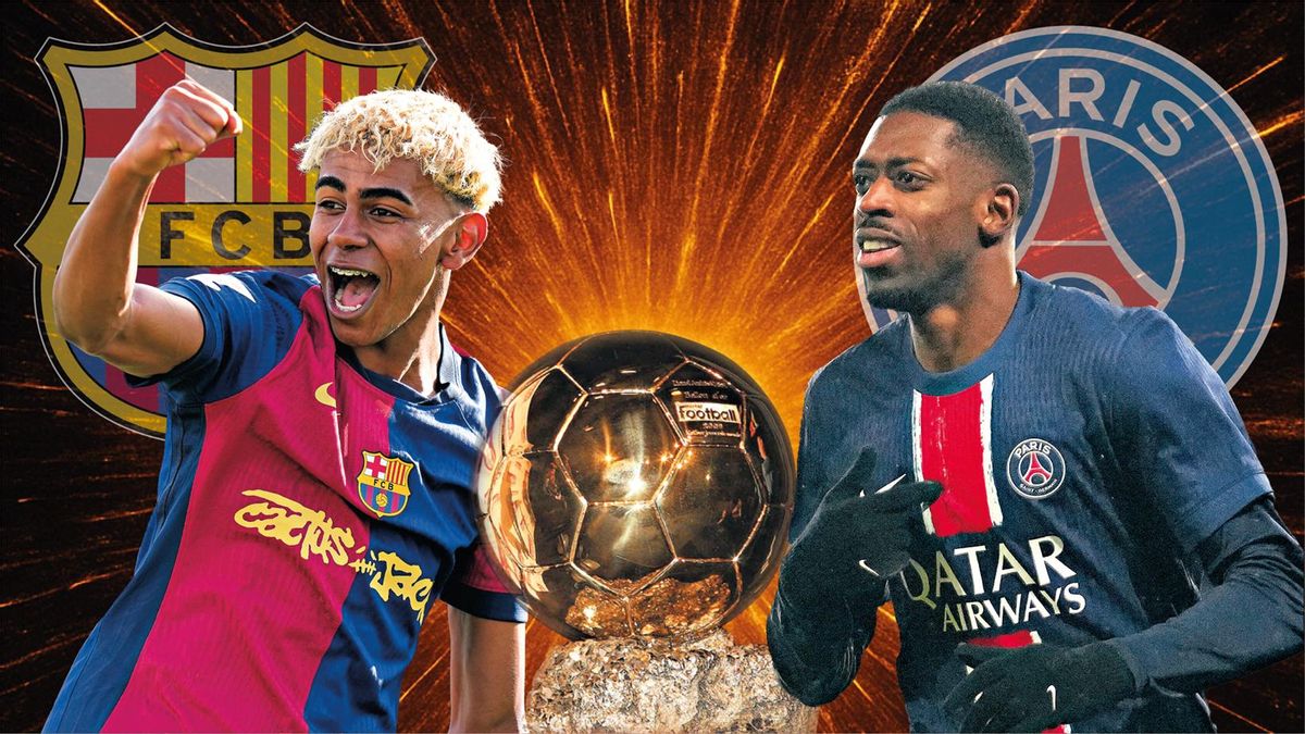 Lamine Yamal y Ousmane Dembélé
